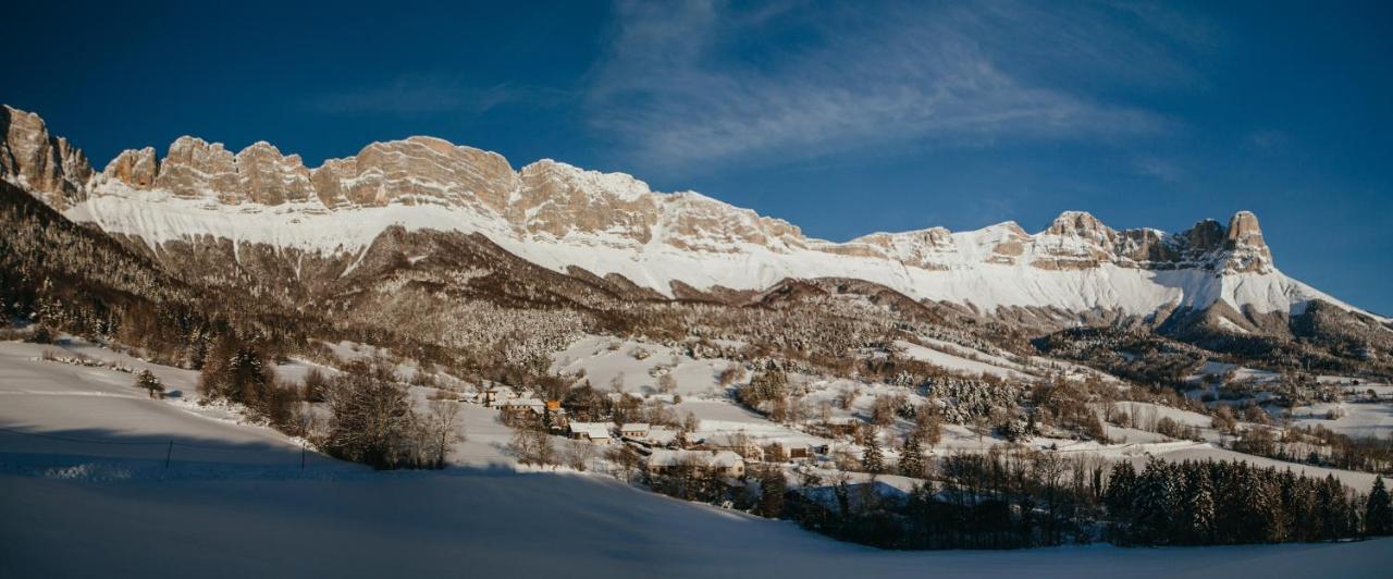 Les Chalets De Pre Clos En Vercors Saint-Andéol エクステリア 写真