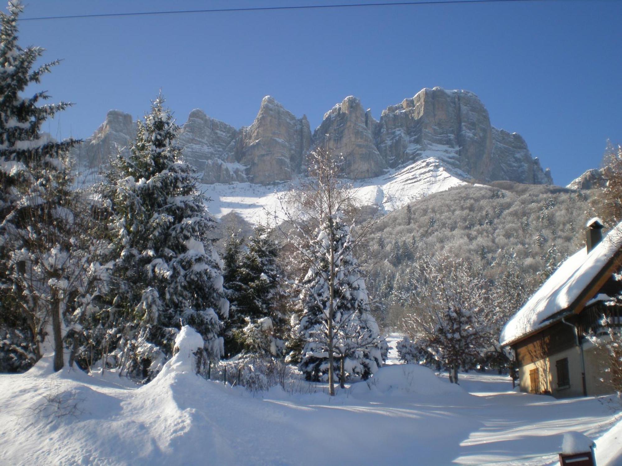 Les Chalets De Pre Clos En Vercors Saint-Andéol エクステリア 写真