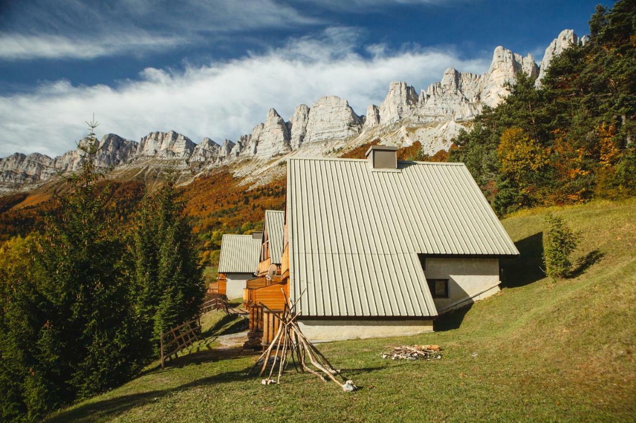 Les Chalets De Pre Clos En Vercors Saint-Andéol エクステリア 写真