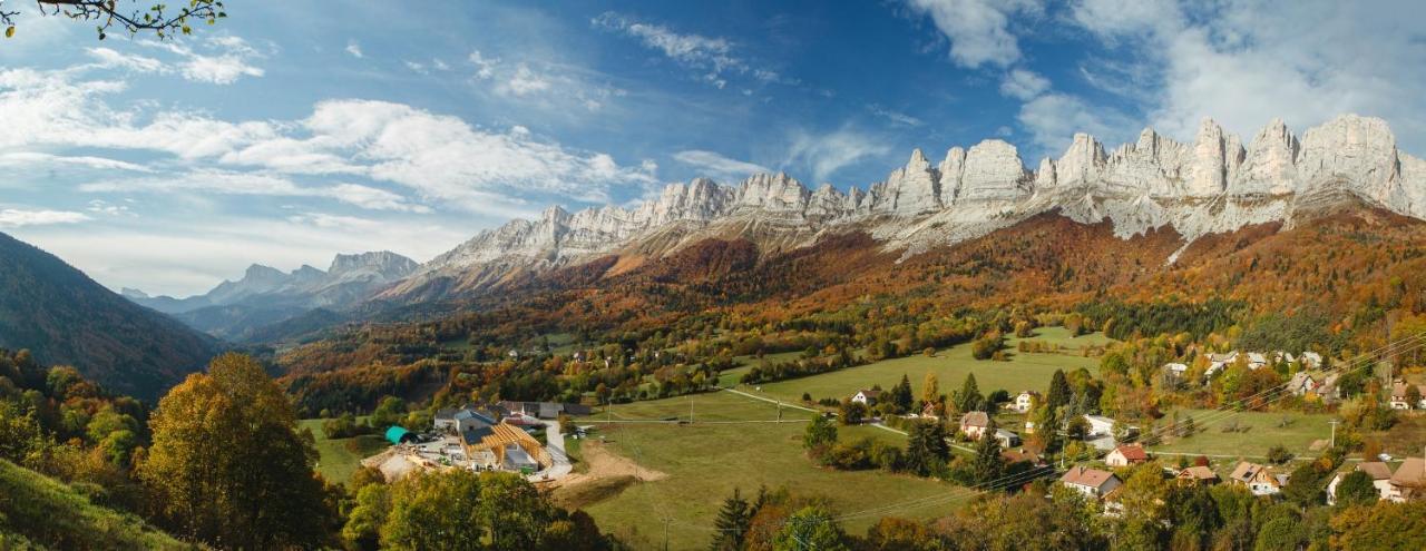 Les Chalets De Pre Clos En Vercors Saint-Andéol エクステリア 写真