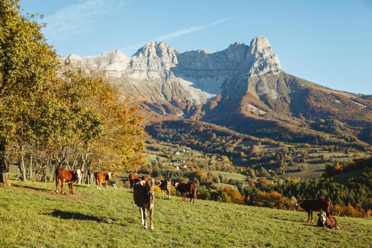 Les Chalets De Pre Clos En Vercors Saint-Andéol エクステリア 写真